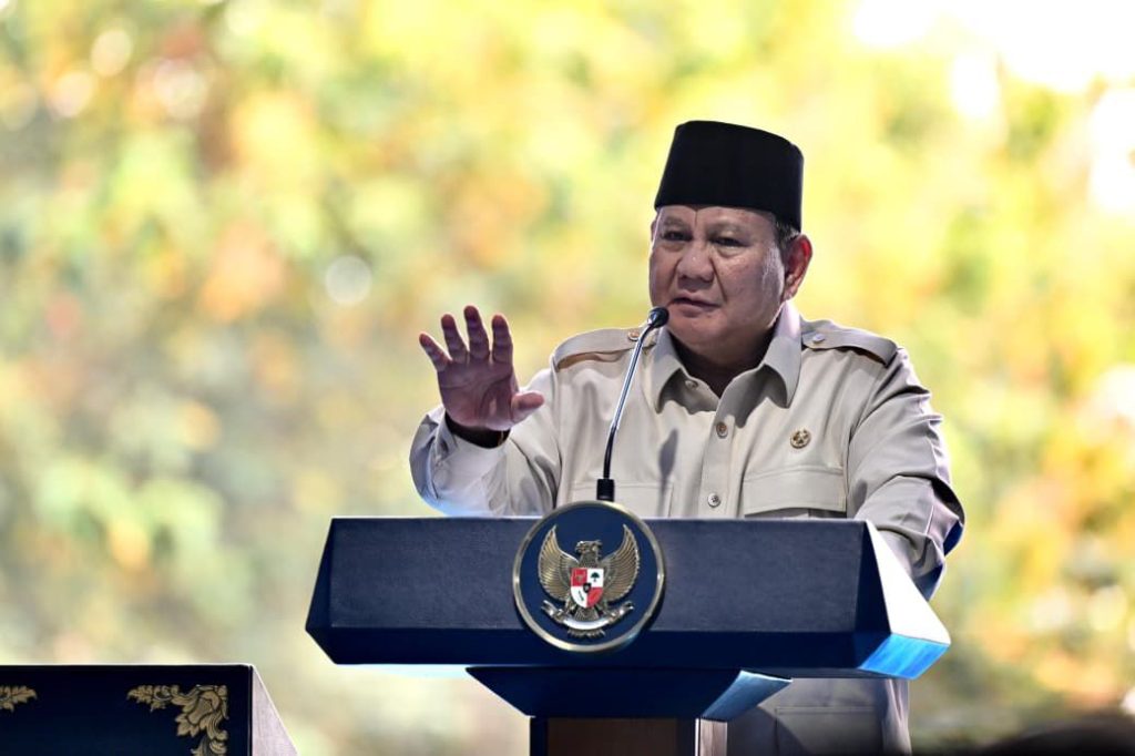 Presiden Prabowo: Tidak Ada Negara Kuat Tanpa Pangan yang Aman dan Berkesinambungan