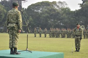 Brigif PIK 1/Jaya Sakti Laksanakan Upacara Hari Kebangkitan Nasional