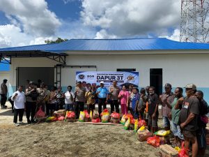 Kapolda Papua Tengah Cek Langsung Persiapan Dapur Program Makan Bergizi Gratis di Wilayahnya