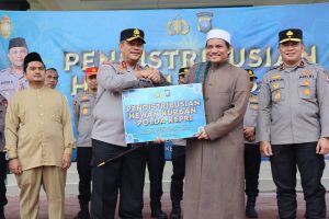 Polda Kepri Distribusikan 230 Hewan Qurban Idul Adha 1447 H untuk Masyarakat Kepulauan Riau