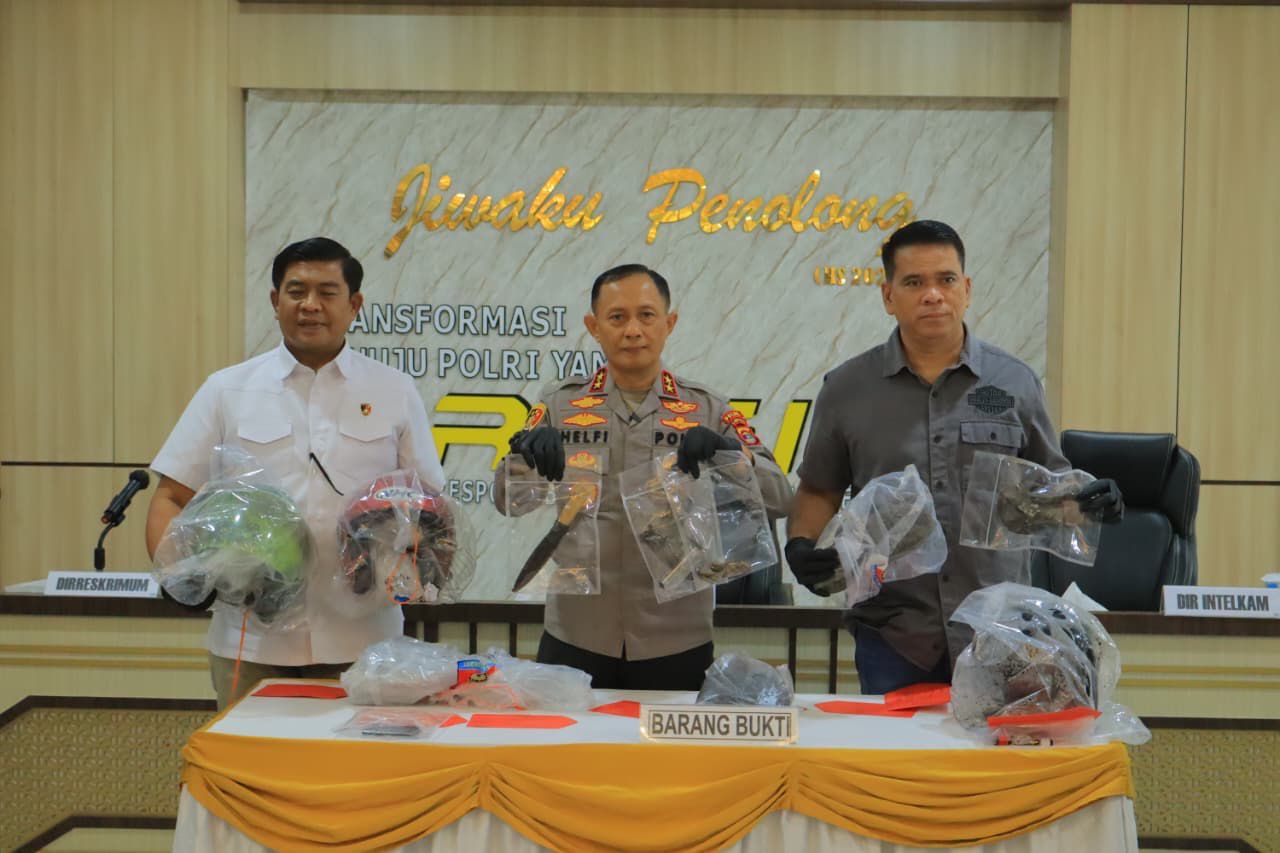 Polda Lampung Tangkap Pelaku Begal Penembak Bripka Arya, Satu Tewas