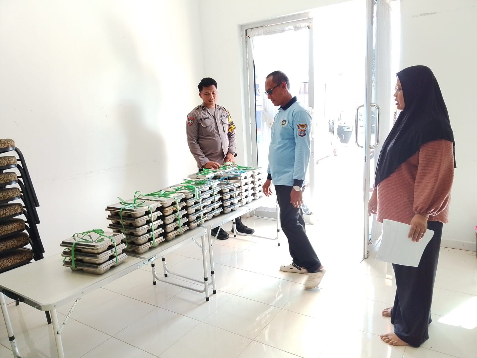 SPPG Polres Kutim Salurkan 1.175 Porsi Makanan Bergizi