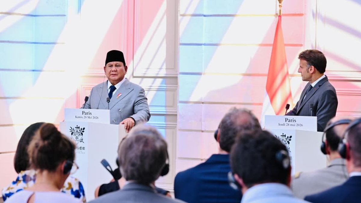 Di Depan Macron, Prabowo Tegaskan Tak Ada Damai Tanpa Palestina