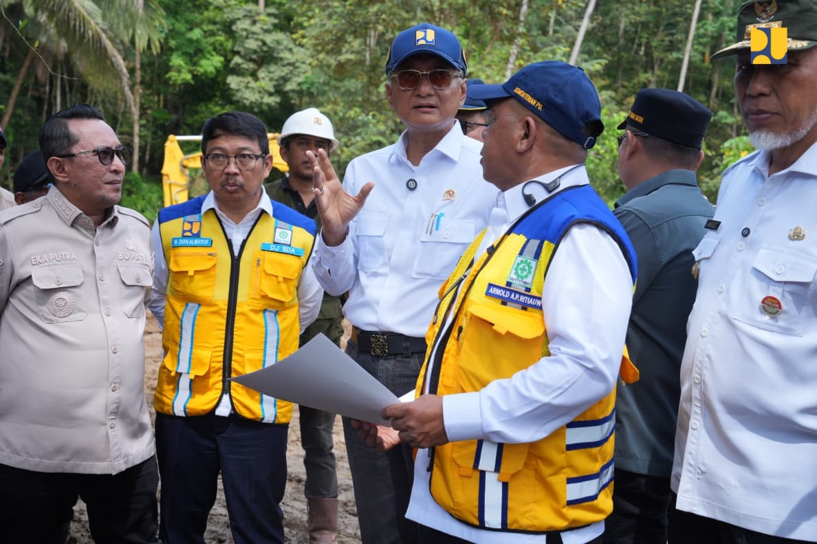 Kementerian PU Gerak Cepat Tangani Dampak Banjir dan Longsor di Kabupaten Tanah Datar
