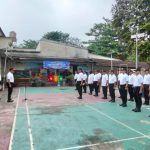 Polsek Bantar Gebang Gelar Apel Pencanangan Jaga Jakarta Bersih Dan Asri