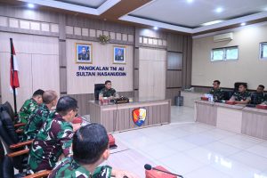 Danlanud Sultan Hasanuddin Pimpin Exit Briefing, Sampaikan Apresiasi dan Pesan Profesionalisme