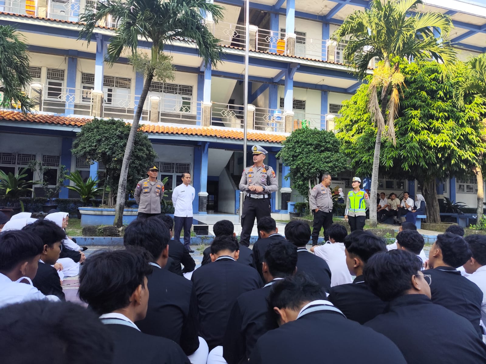 Dari Sekolah untuk Masa Depan Polisi Ajak Pelajar Jauhi Pergaulan Negatif