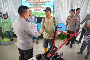 Perkuat Ketahanan Pangan Nasional, Polda Kaltim Gelar Panen Raya Kuartal II Tahun 2026