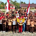 Kegiatan Peringati Hari Lahir Pancasila, Membuat Tawa dan Senyum Kebahagiaan Anak-Anak Papua Kembali Pecah