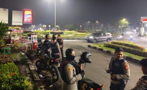 Pimpin Patroli ‘Jaga Jakarta’,  Siagakan Tim Kuda Nil Polres Metro Bekasi Kota di Jalur Hankam