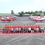 Open Base Jupiter Aerobatic Team di Lanud Sjamsudin Noor, Disambut Meriah Ribuan Warga Banua Padati Apron